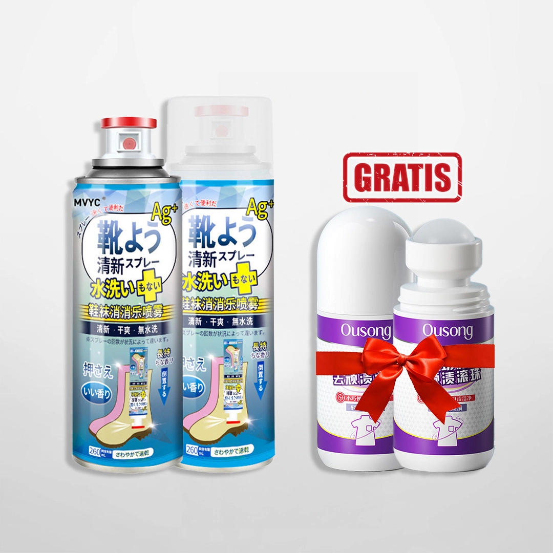 Spray do butów + kulka do usuwania plam w prezencie
