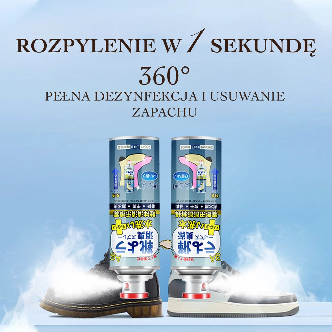 Spray do butów + kulka do usuwania plam w prezencie